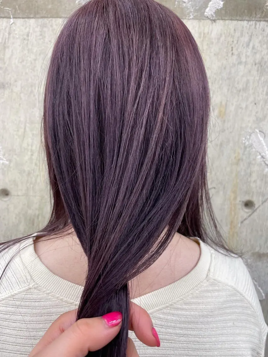ロング カラー 垢抜けボブ/SAHO /OAK溝の口のヘアスタイル
