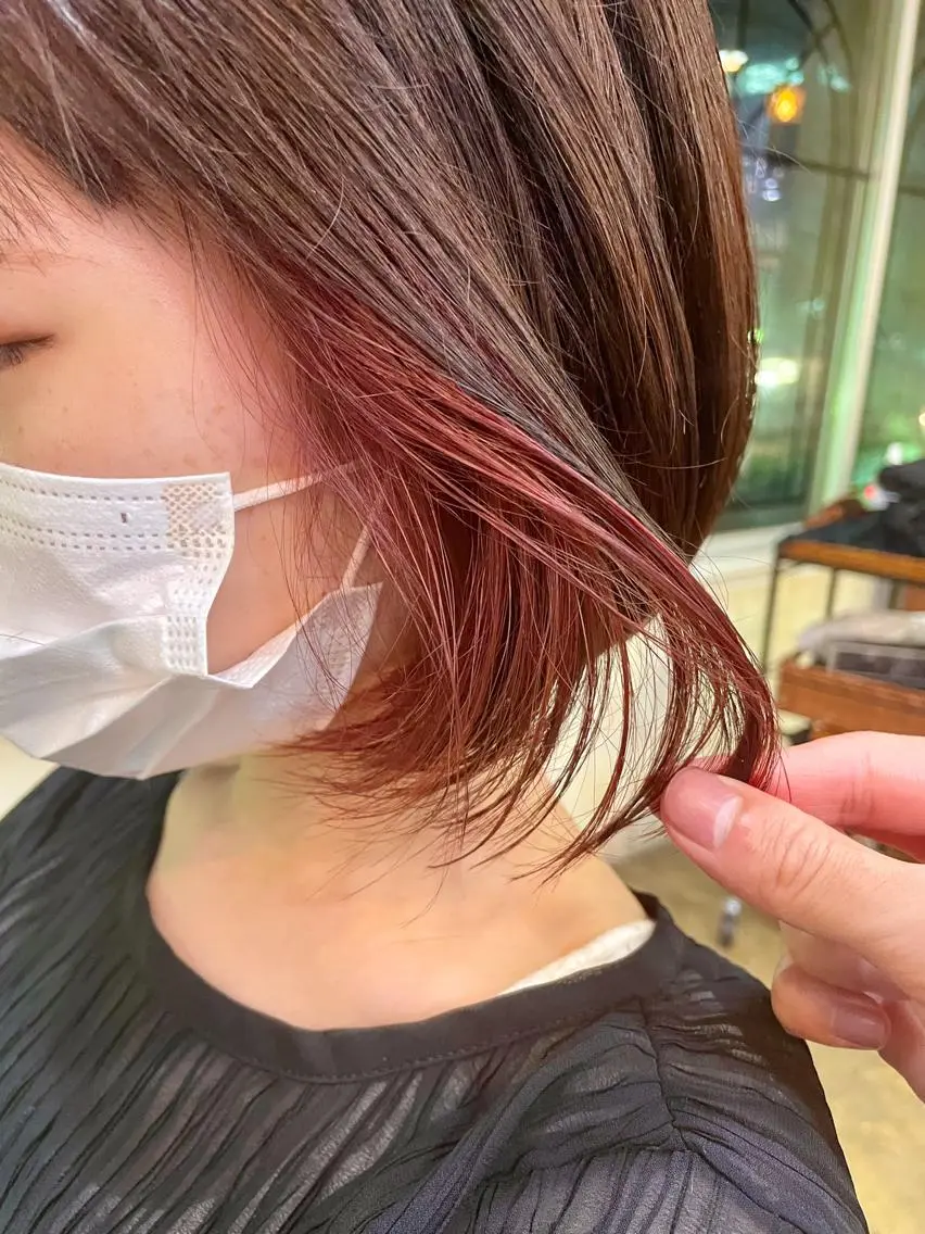 ショート ボブ 鈴木 雅人のヘアスタイル