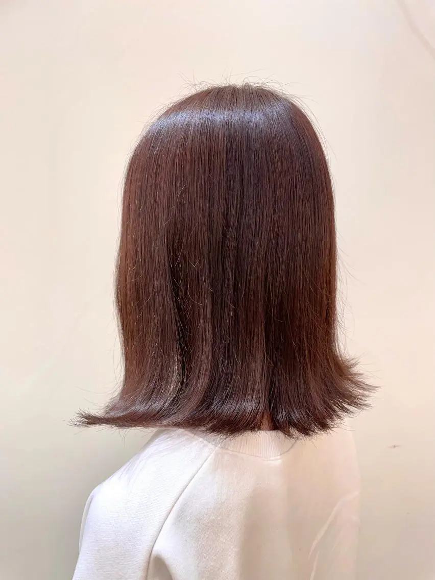 カラー ブラウンカラー 透明感カラー ラベンダーカラー 塩谷 雪花のヘアスタイル