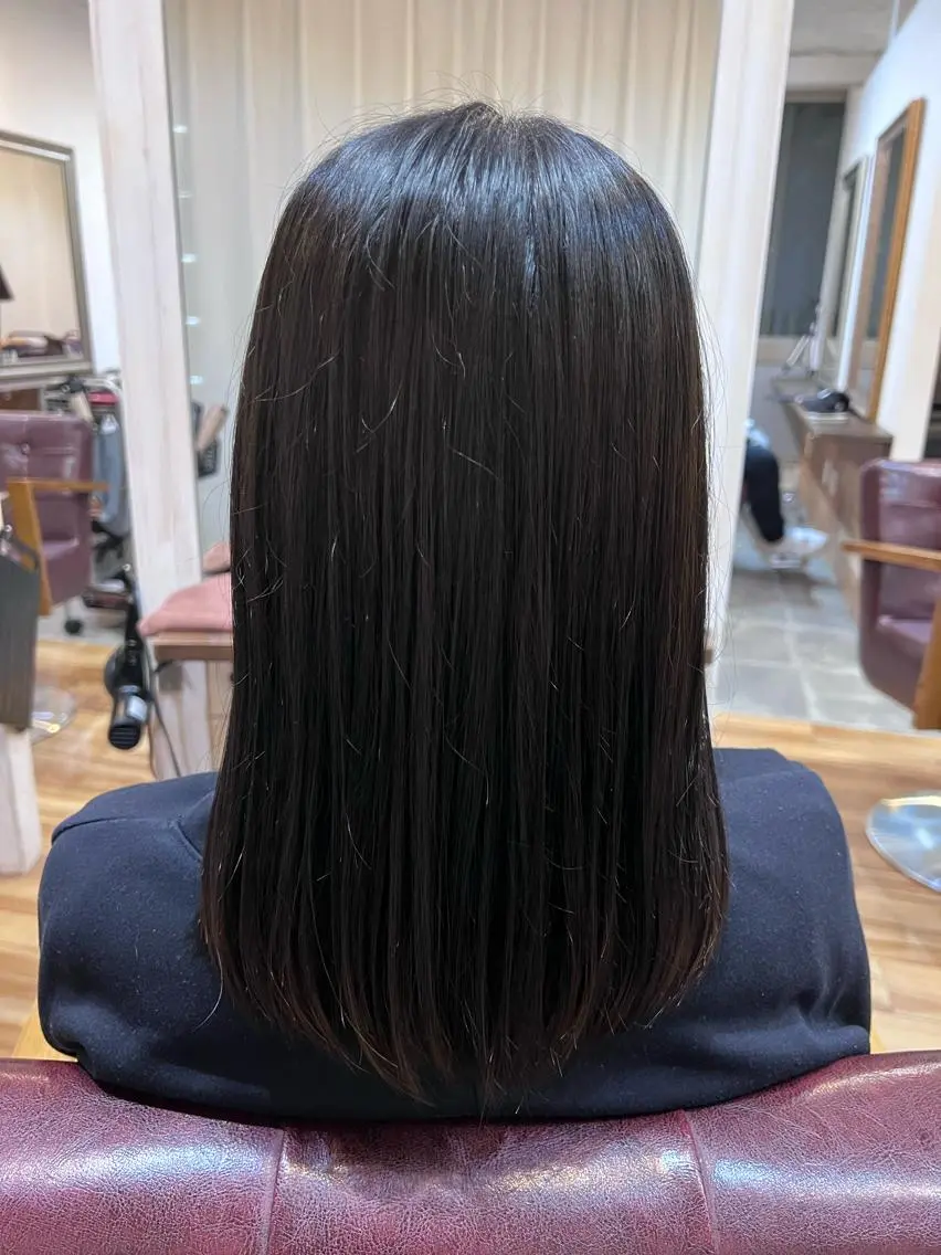 セミロング Cecilhair なんば店    岩川のヘアスタイル