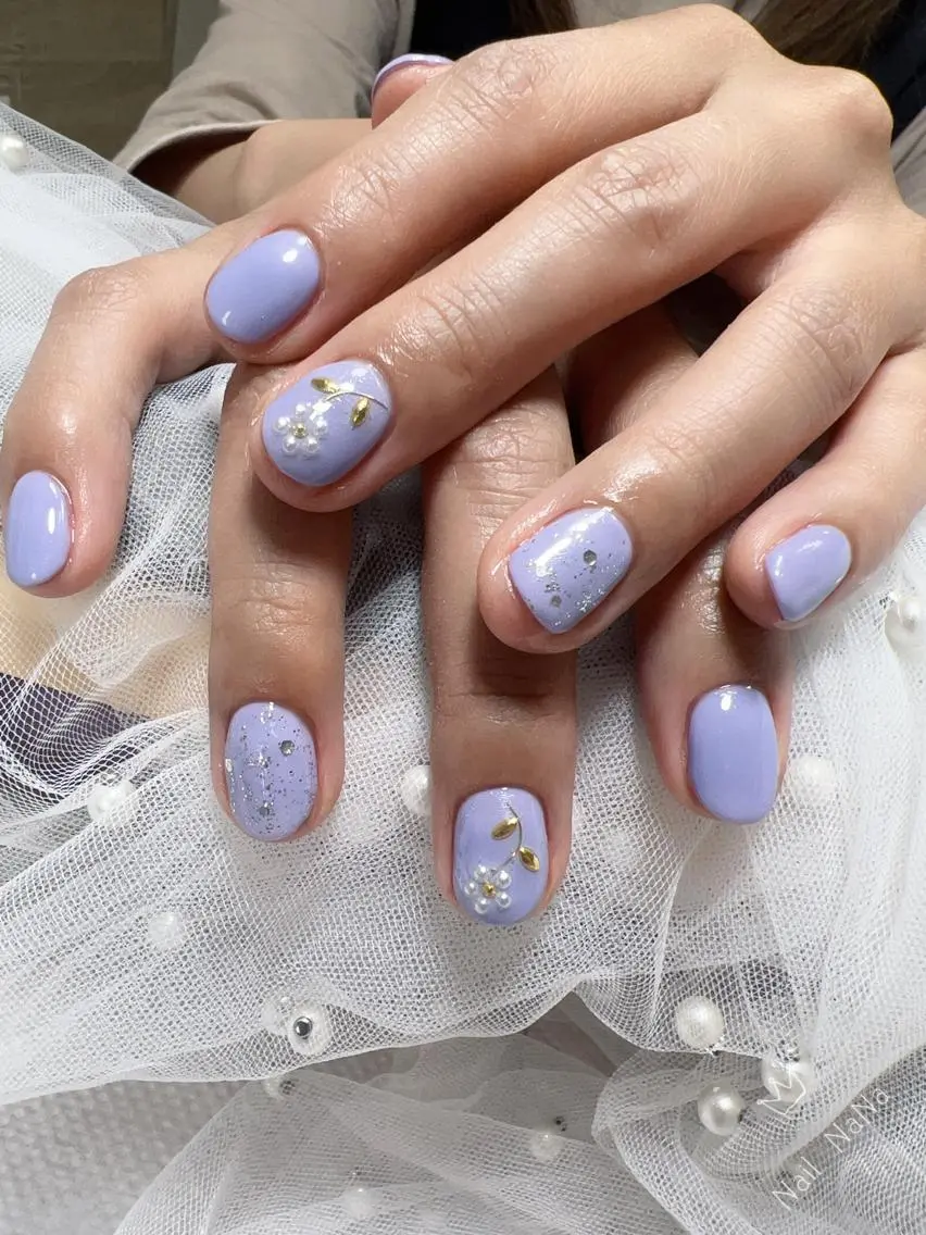 ショート カラー ネイル ハンドネイル Nail NaNaのネイルデザイン