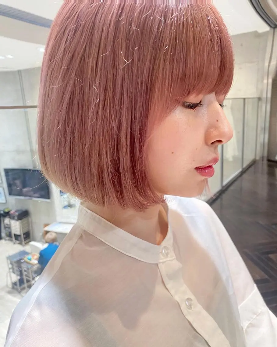 ショート 岩崎 仁美のヘアスタイル