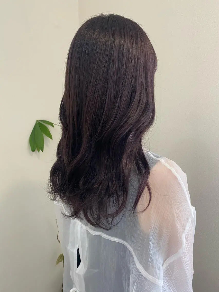セミロング カット ヘアカラー トリートメント 似合わせレイヤーカッ ト🩶瀧本美咲のヘアスタイル