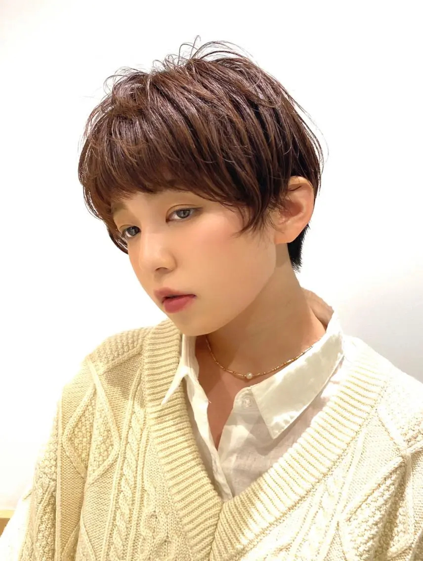 ショート ショートヘア 愛されヘア♪ 大森春奈のヘアスタイル