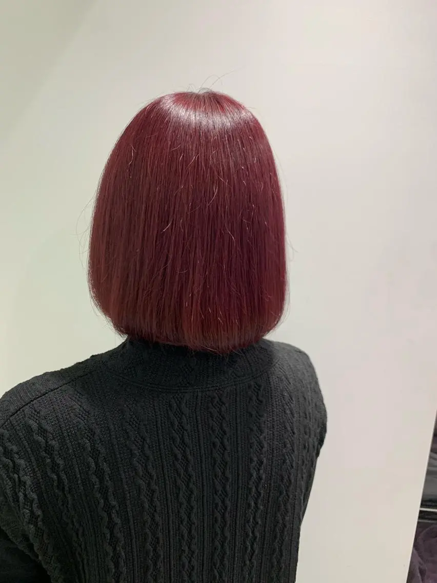 ショート ヘアカラー トリートメント ヘッドスパ ヘアセット 🪞透明感カラー🫧 縮毛矯正🥇かずきのヘアスタイル