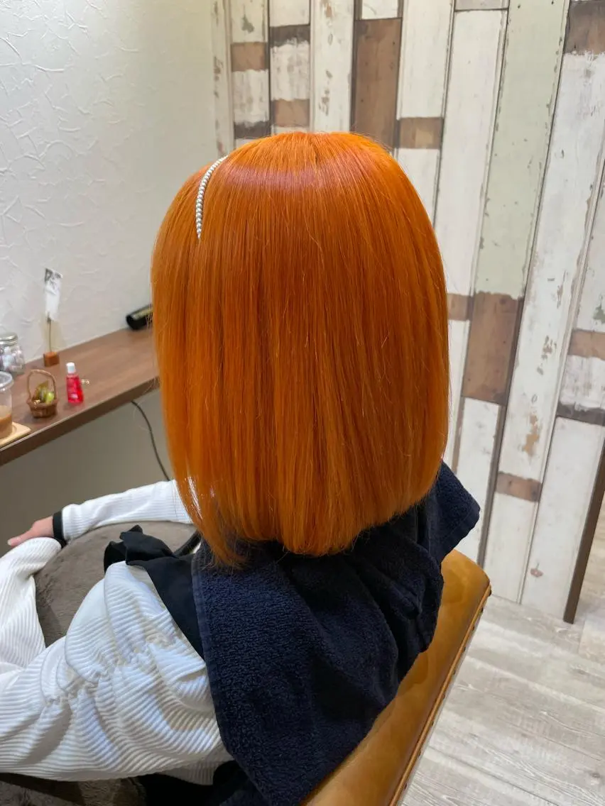 ミディアム カラー 古井 成のヘアスタイル