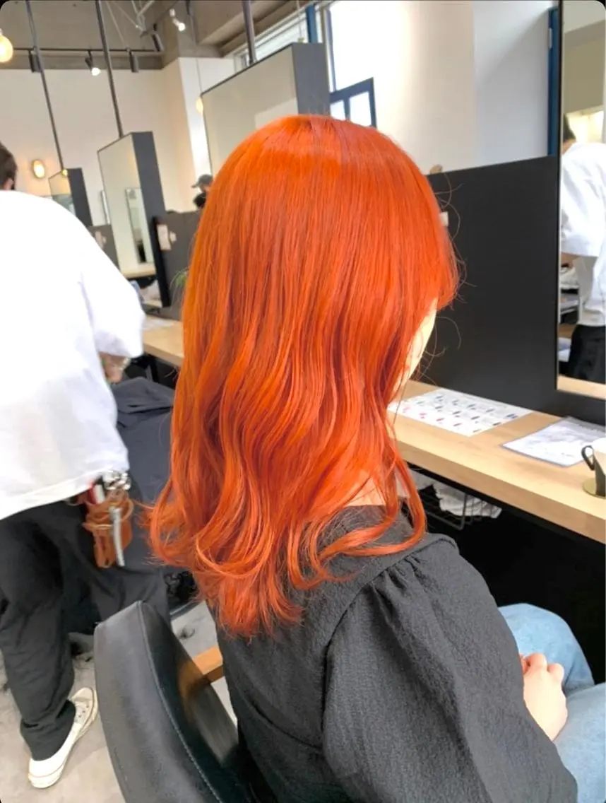 ミディアム ヘアカラー トリートメント 🍃ボブ&ショート 特化🍃髪質改善🍃のヘアスタイル