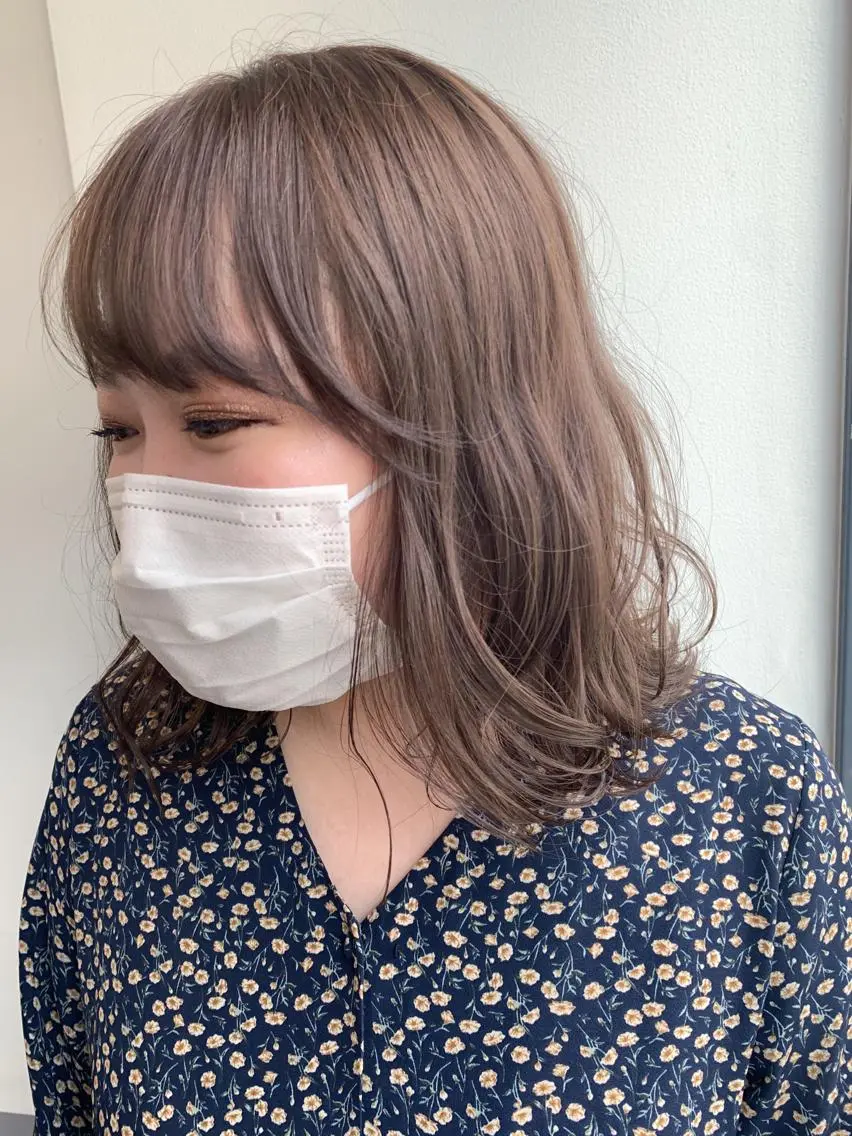 ミディアム カラー ヘアカラー 🌛ダブルカラー 🌜SAYAKAのヘアスタイル