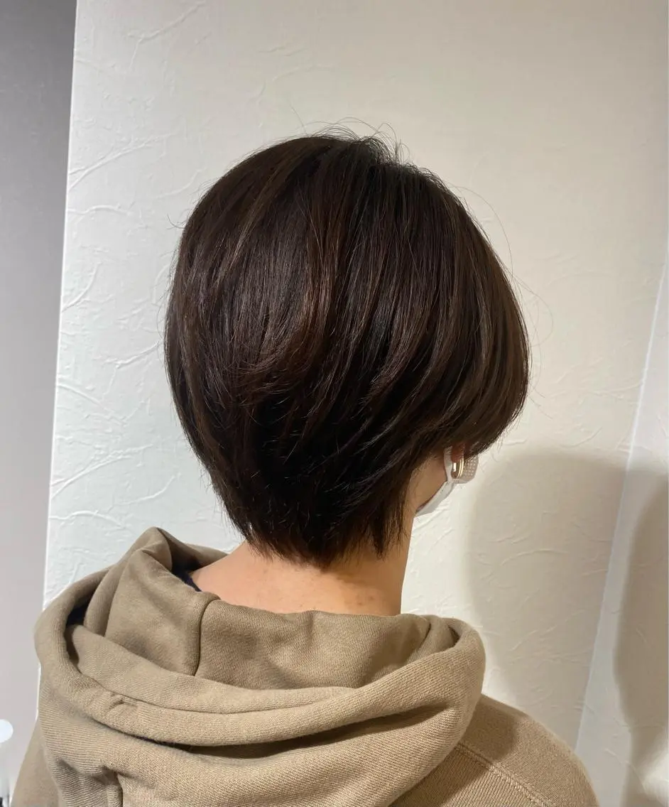 ショート カラー メンズ FUKUSHIMAのヘアスタイル