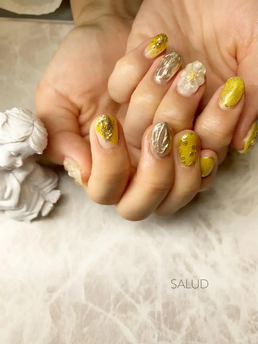 ネイル ハンドネイル Nail Salon SALUDのネイルデザイン