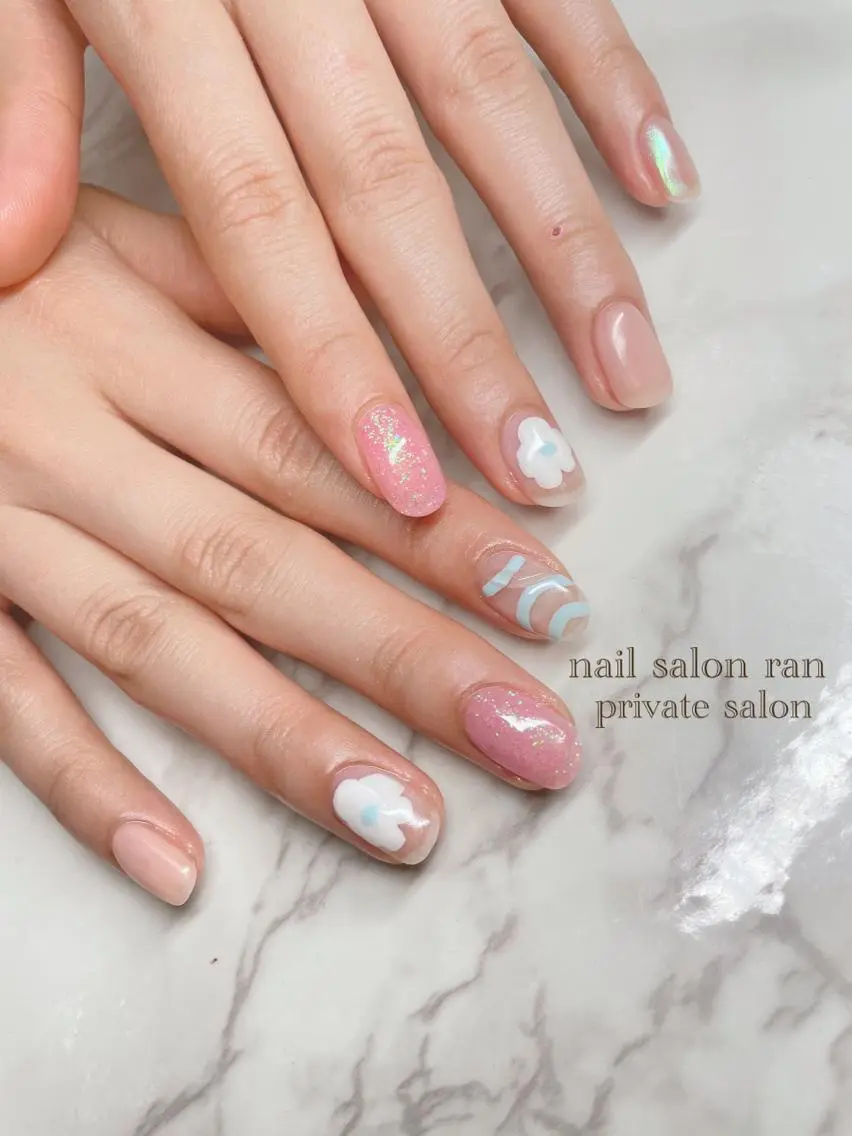 ネイル 持ち込み nailsalon ranのネイルデザイン