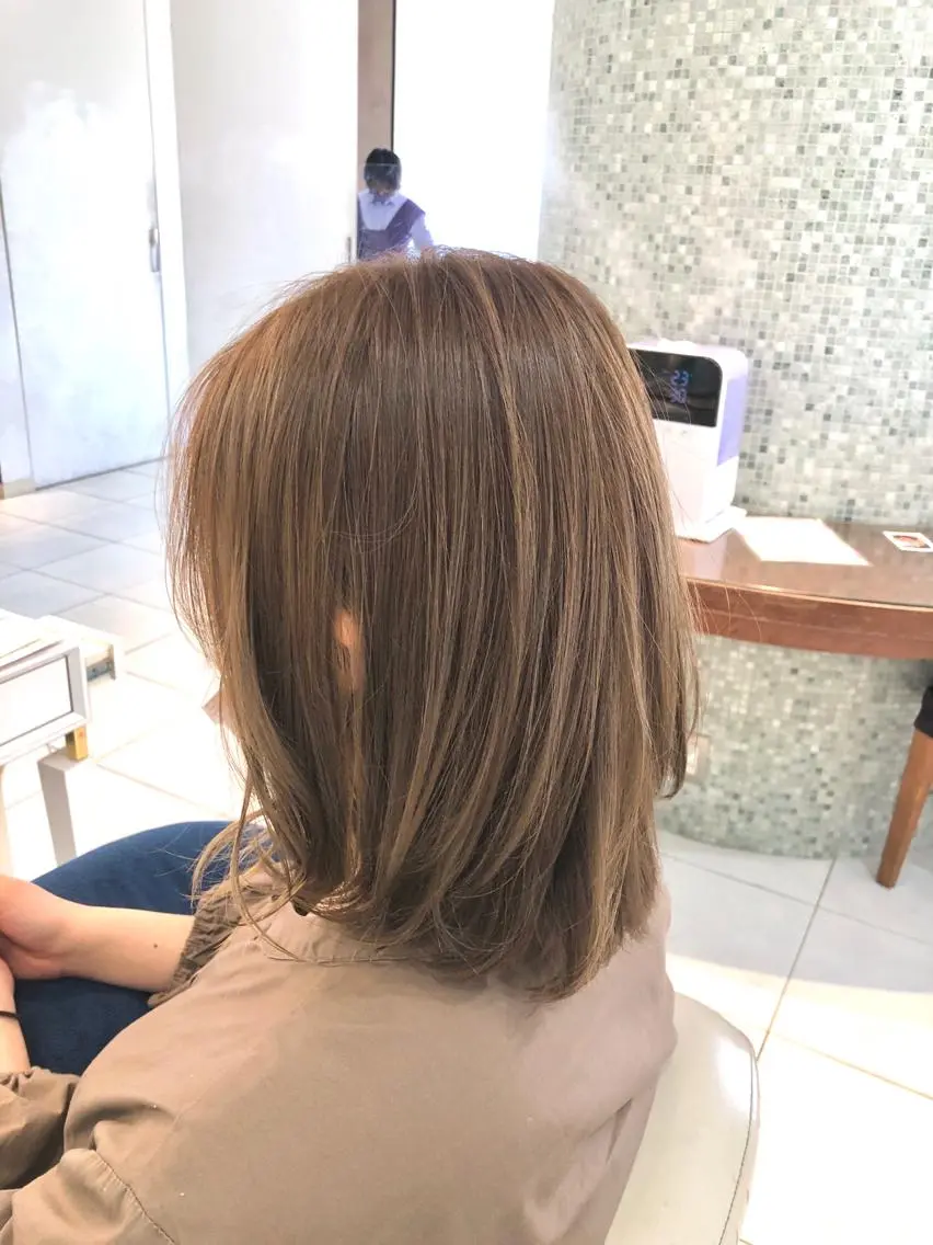 ミディアム kyosuke 透明感カラーのヘアスタイル