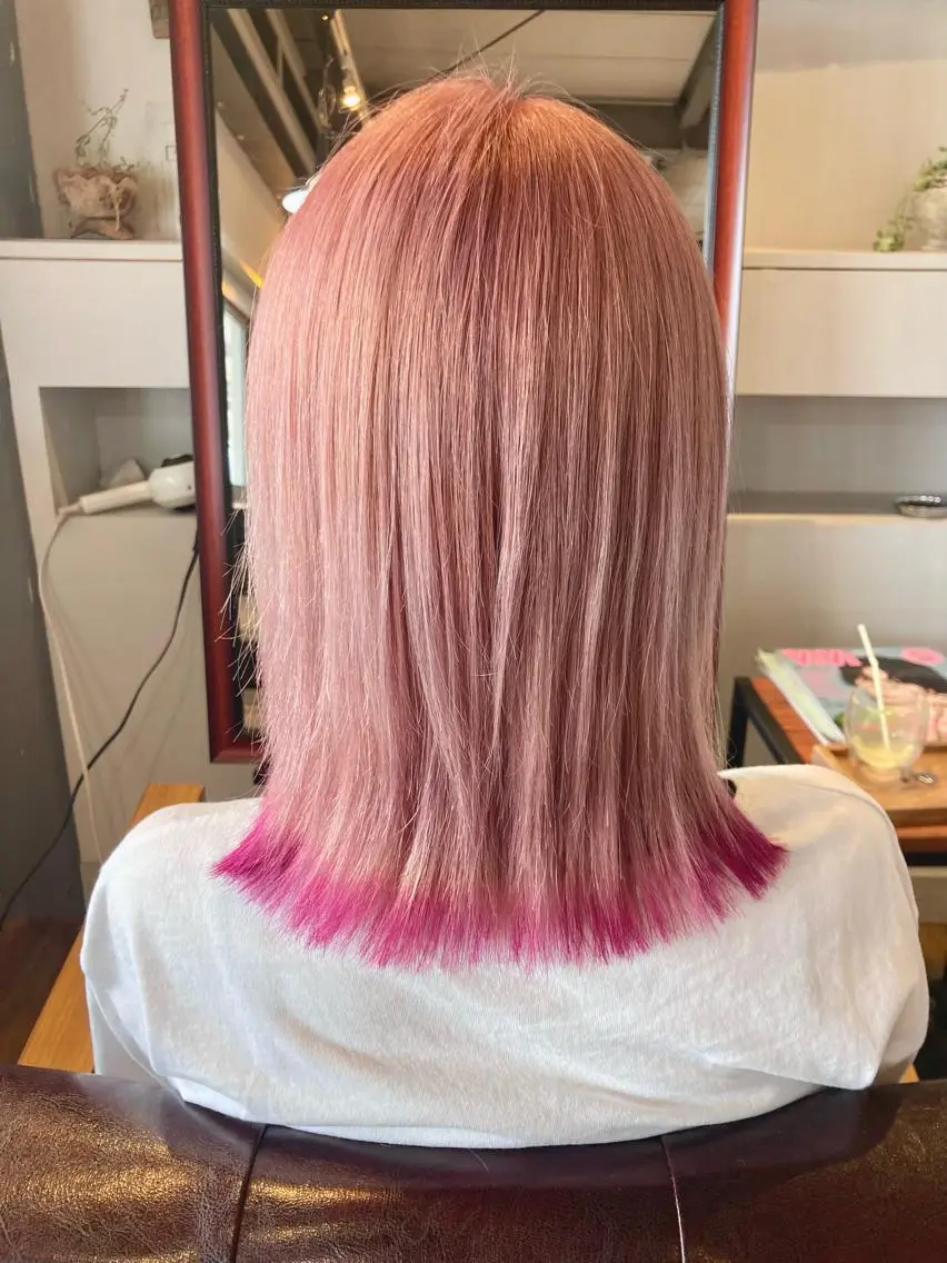ミディアム タカツド ユウキのヘアスタイル