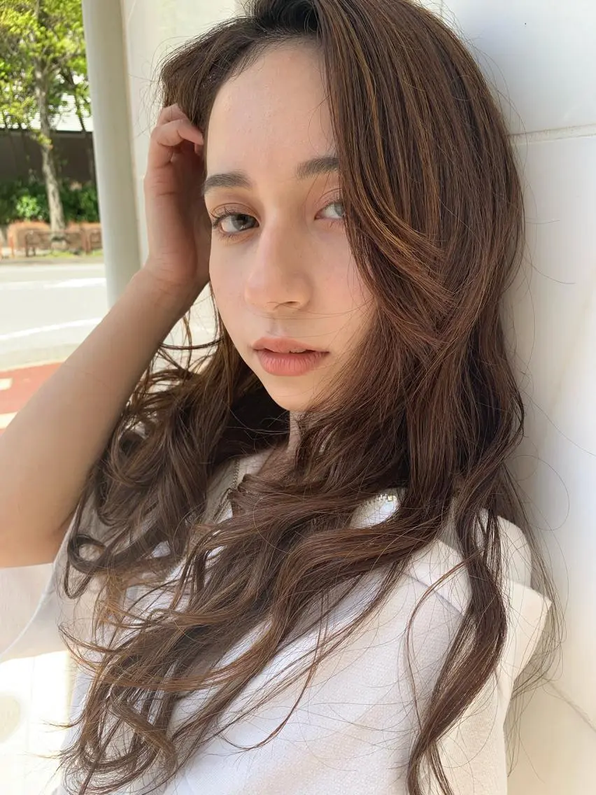 ロング ヘアアレンジ 🦋艶モテカラー/ヘ アセット🦋YURIのヘアスタイル