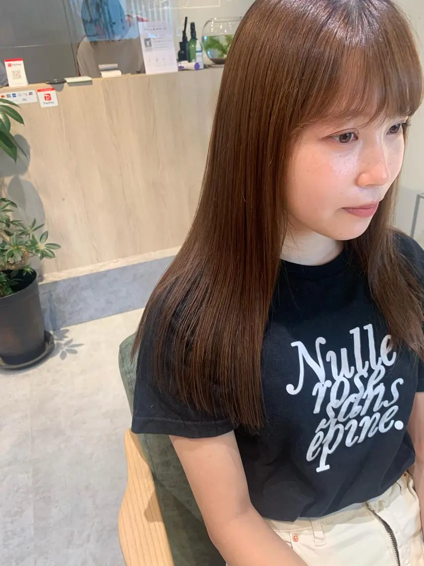 ロング カラー RISAKO レイヤーカット🎀のヘアスタイル