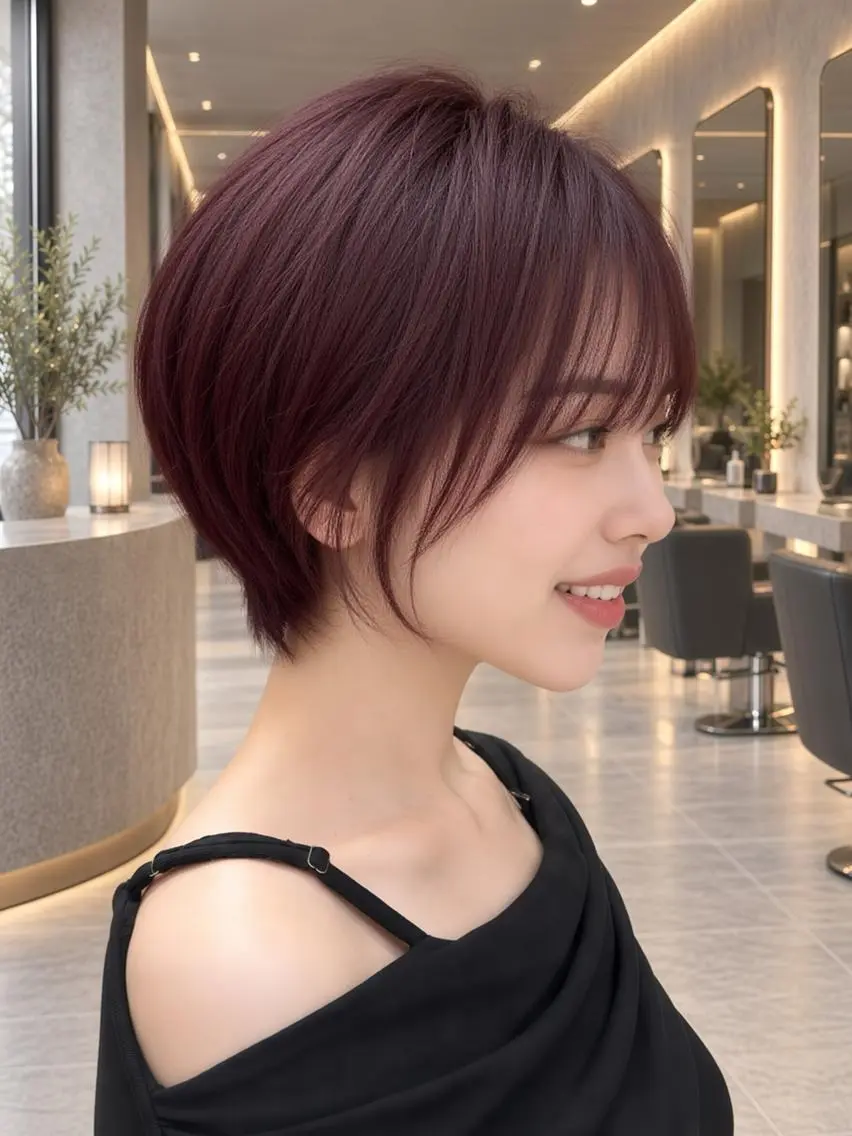 ショート 大川 有香のヘアスタイル