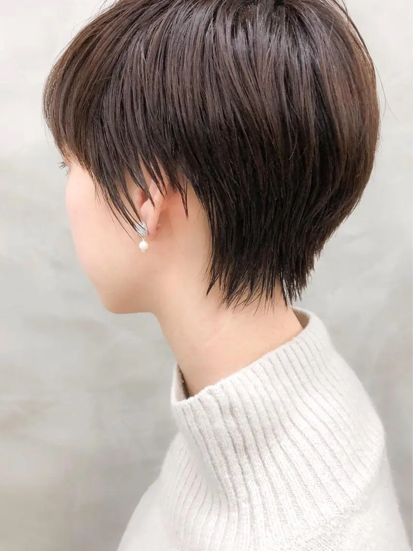 ショート アッシュ ショートヘア ショート・ボブ 徳竹淳一のヘアスタイル