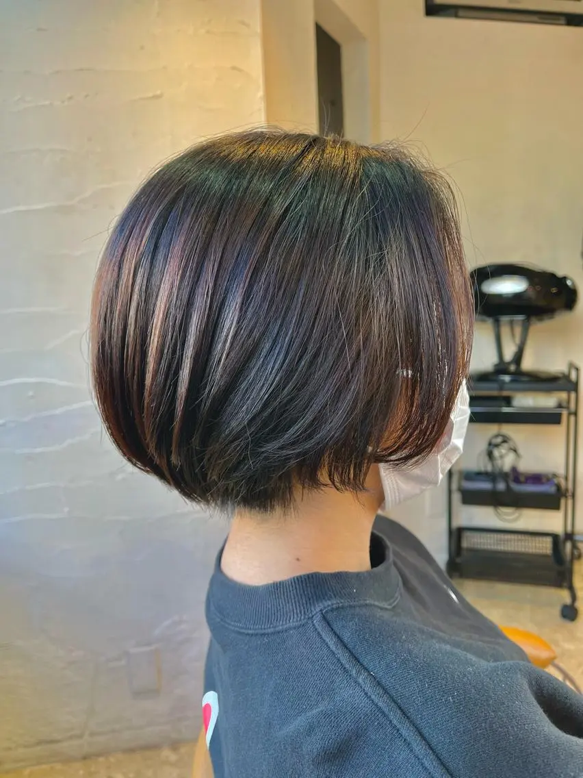 ショート トリートメント カット トリートメント うしだ かおるのヘアスタイル