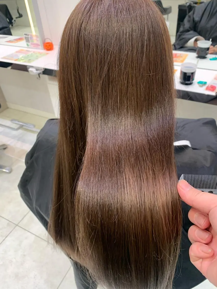 ロング カラー 🦋　大塚 絢　🦋のヘアスタイル