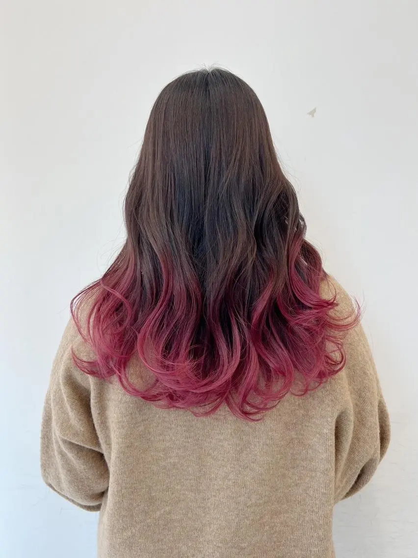 ロング カラー アディクシーカラー アッシュ ブルーカラー ダークアッシュ グレージュ 【公式】amble luxe池袋東口🩷のヘアスタイル