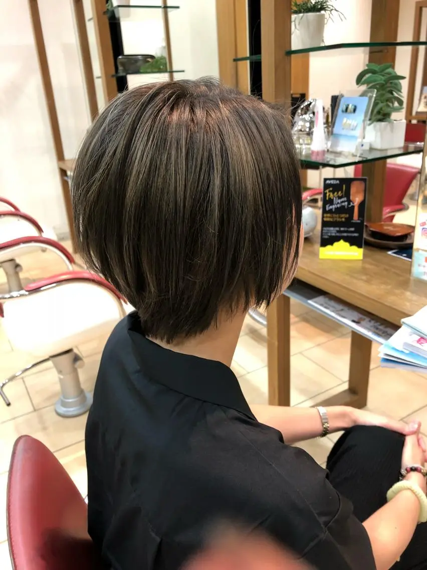 ショート カラー ショートヘア カット ヘアカラー 神崎 拓人のヘアスタイル