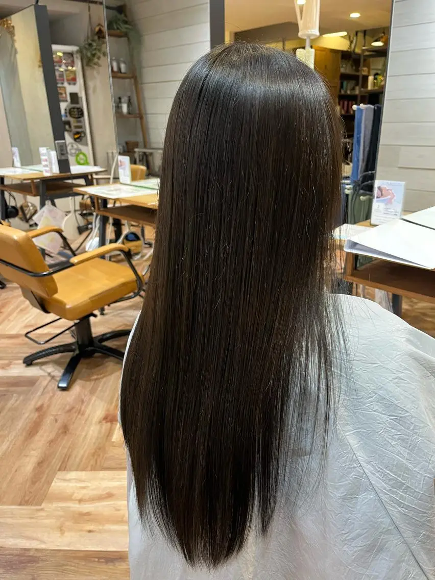 ロング カラー 坂 瑞希のヘアスタイル