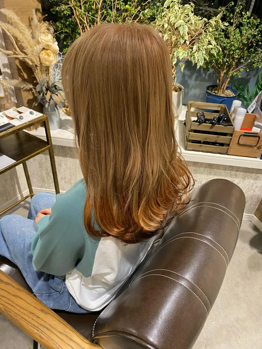 ロング 白木 遥太のヘアスタイル