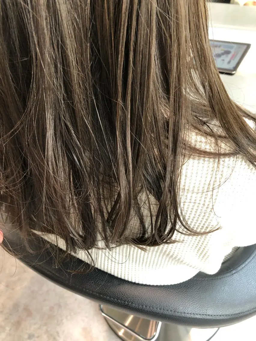 ミディアム カラー ヘアアレンジ レイヤーボブ/ボブ 仲川和人のヘアスタイル