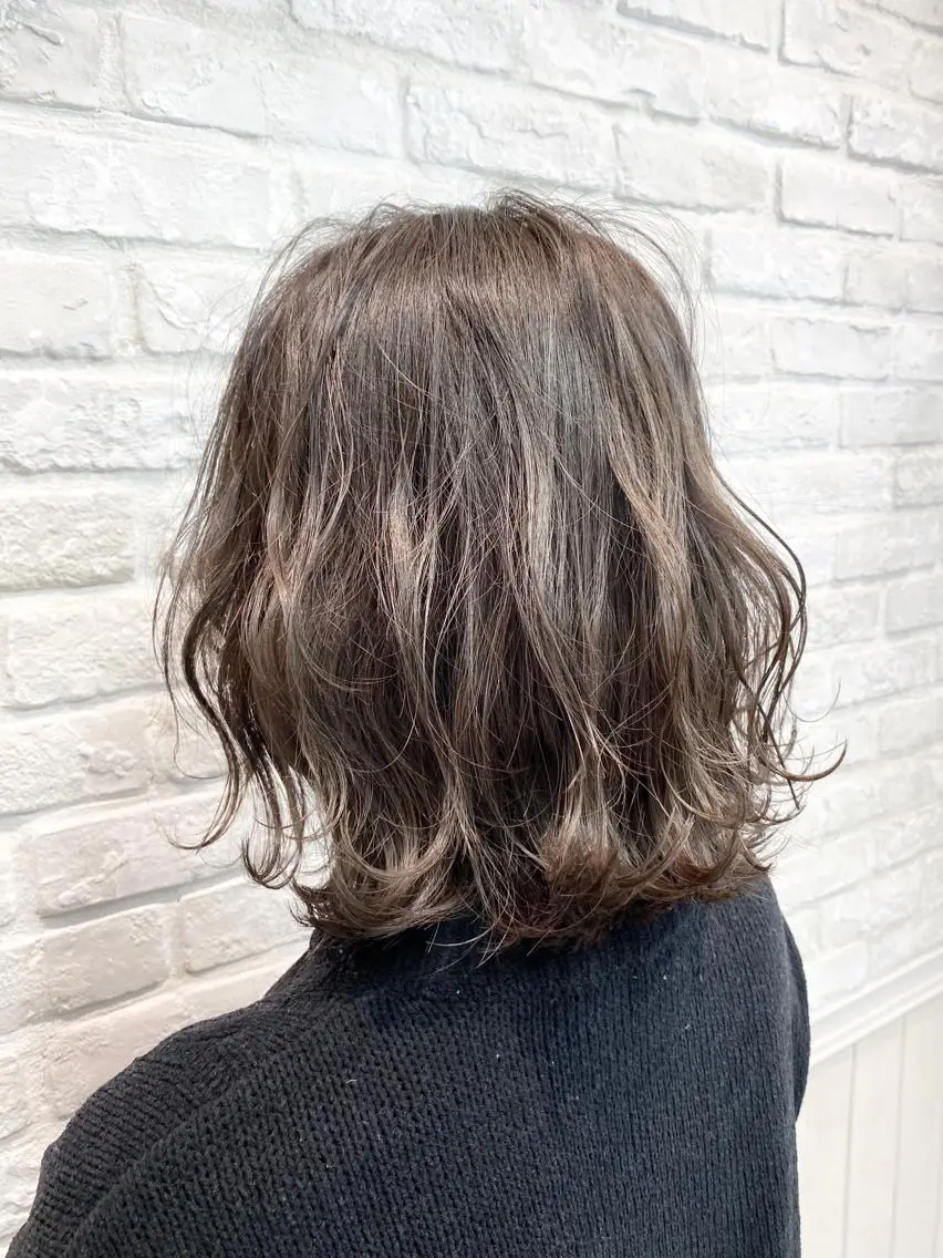 ミディアム 白井 秀太郎のヘアスタイル