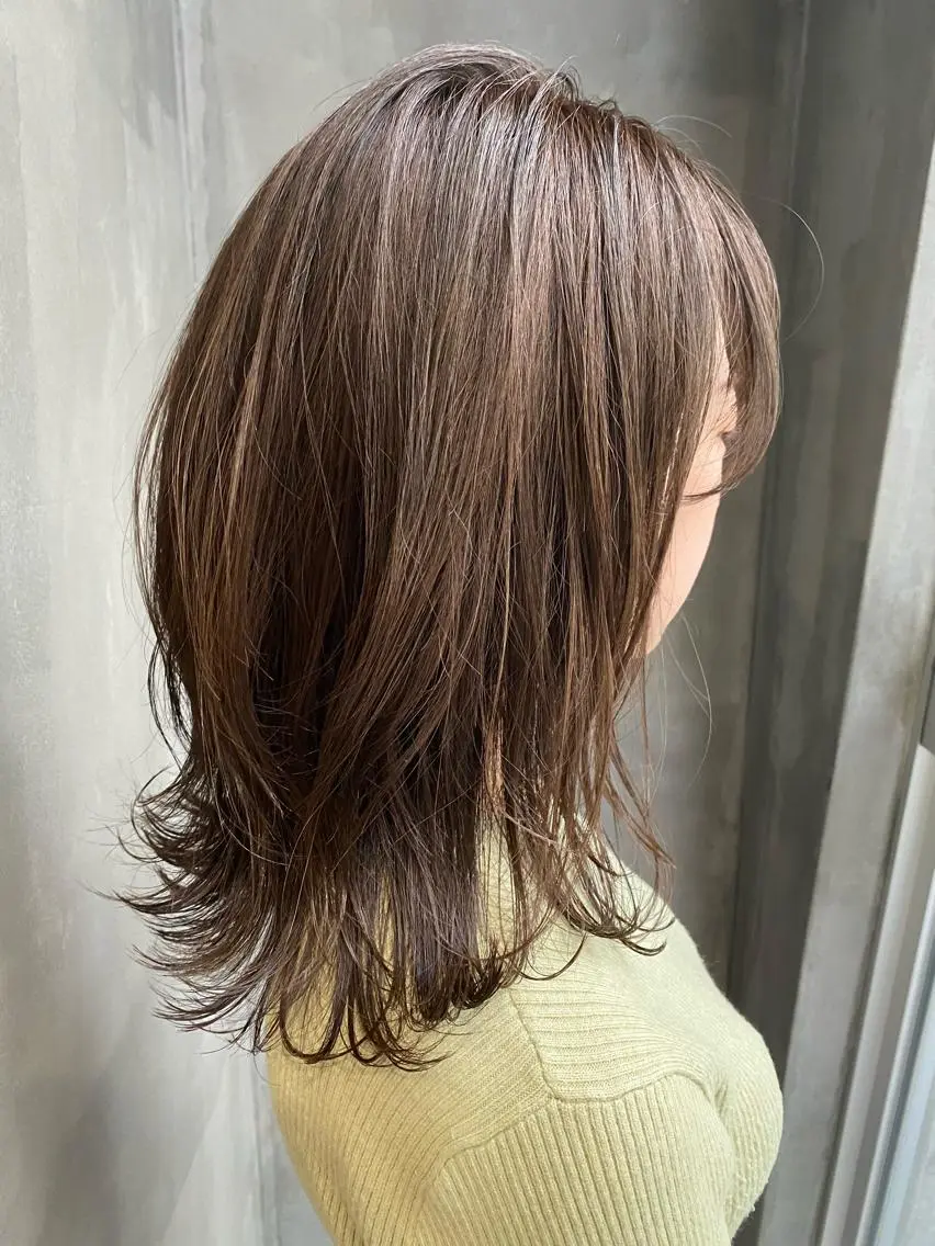 ミディアム 七尾 彰観のヘアスタイル