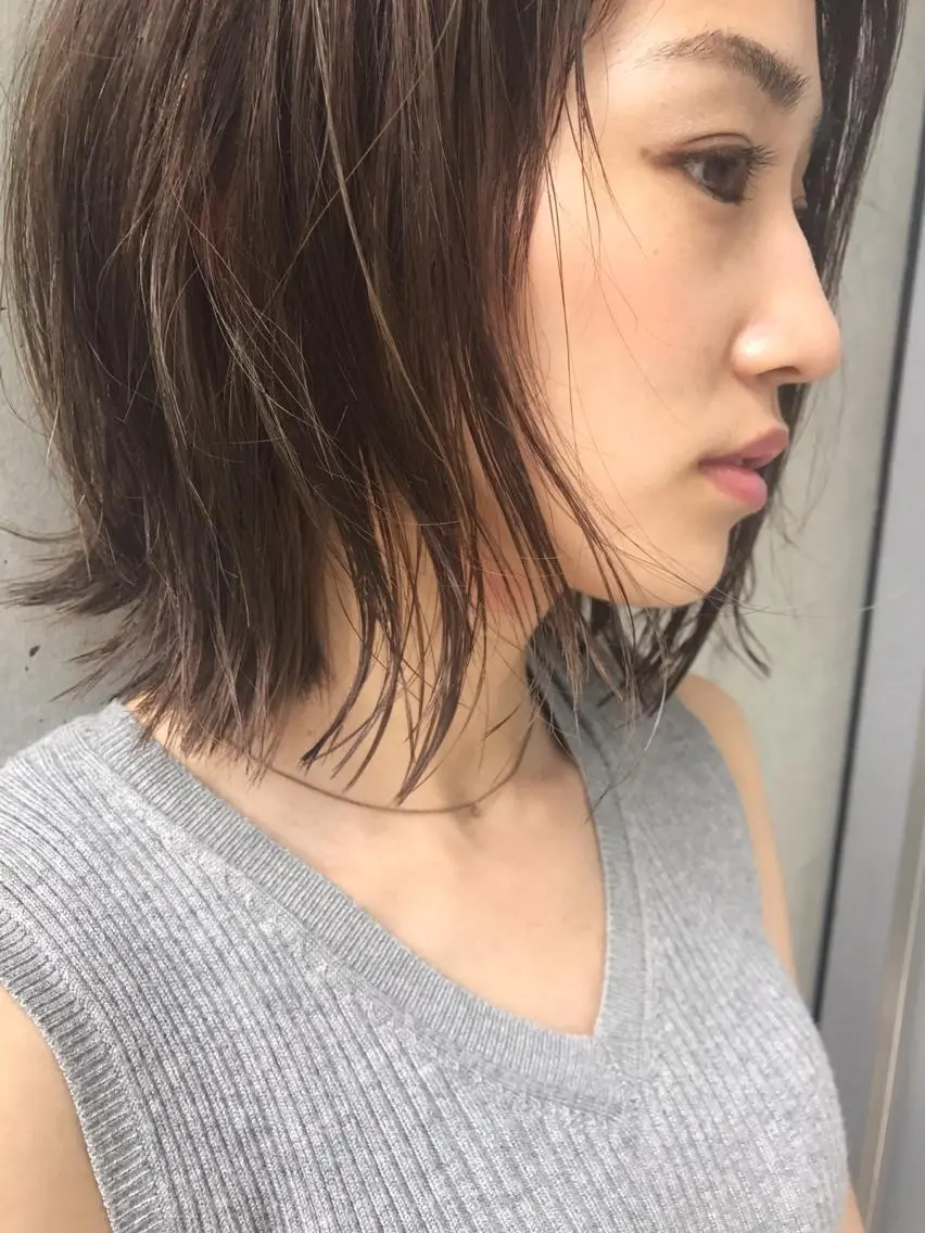 ショート ボブ u harukaのヘアスタイル