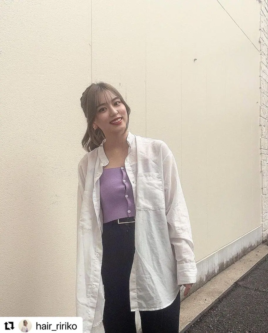 ミディアム カラー メンズ メンズハイトーン ブルーカラー ハイトーンカラー オルチャンヘア 🩷Eny terrace🩷のヘアスタイル