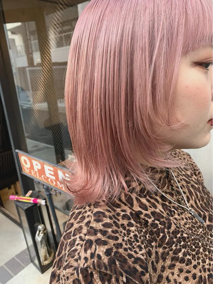 ショート レイヤーカット ウルフカット ウルフレイヤー ヘアカラー トリートメント 💈ホリ ダイキ💈のヘアスタイル