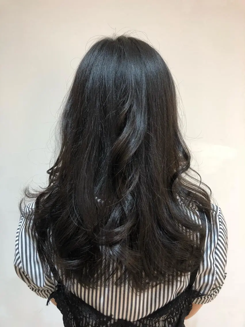 セミロング カット パーマ トリートメント 🐧デザインパーマ 🐧小沢有佑のヘアスタイル