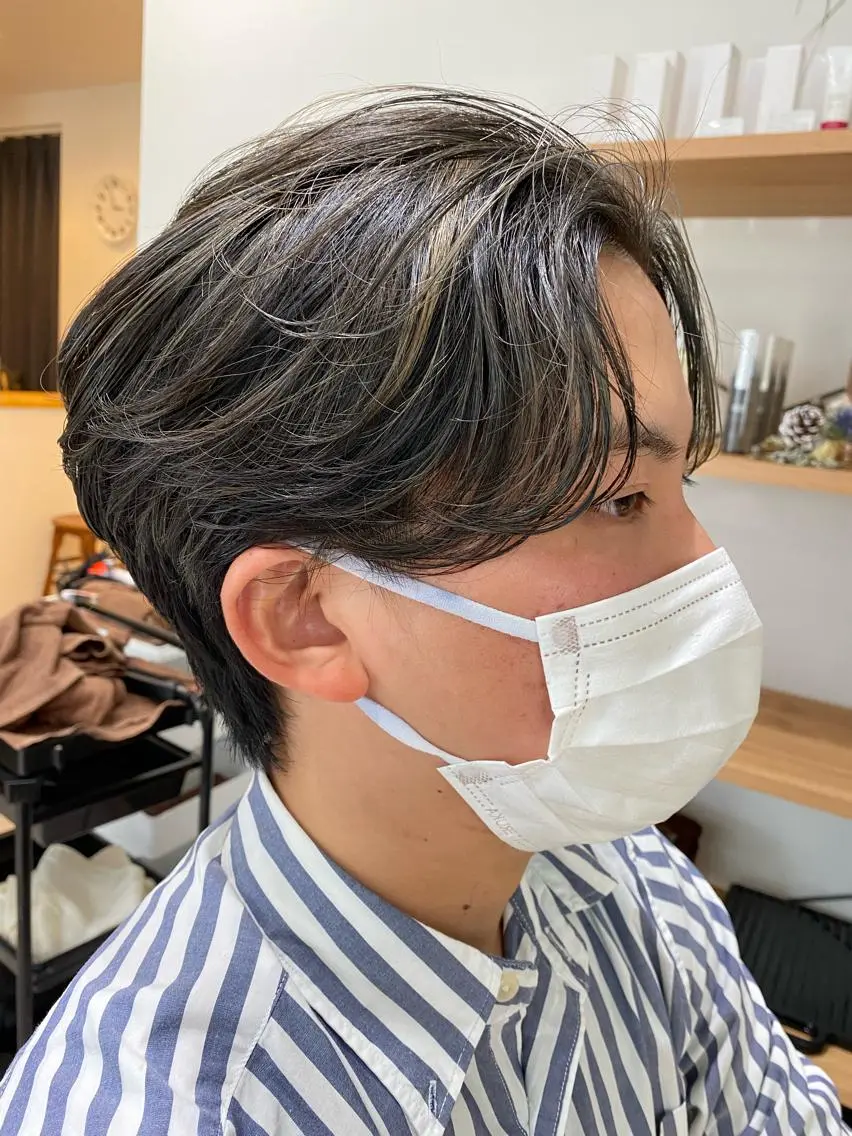 カラー メンズ ヘアカラー トリートメント 似合う髪型が 分からない方へのヘアスタイル