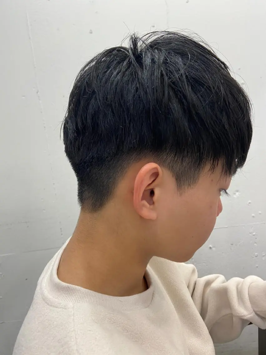 ショート メンズ マッシュ 久木原 ゆりのヘアスタイル