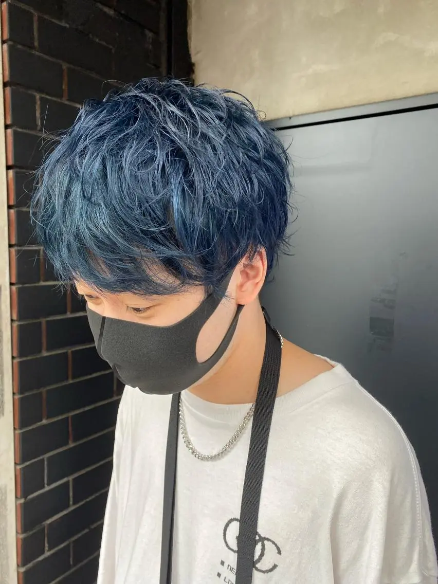 メンズ 柏メンズパーマ特化 蛯谷 晃裕のヘアスタイル