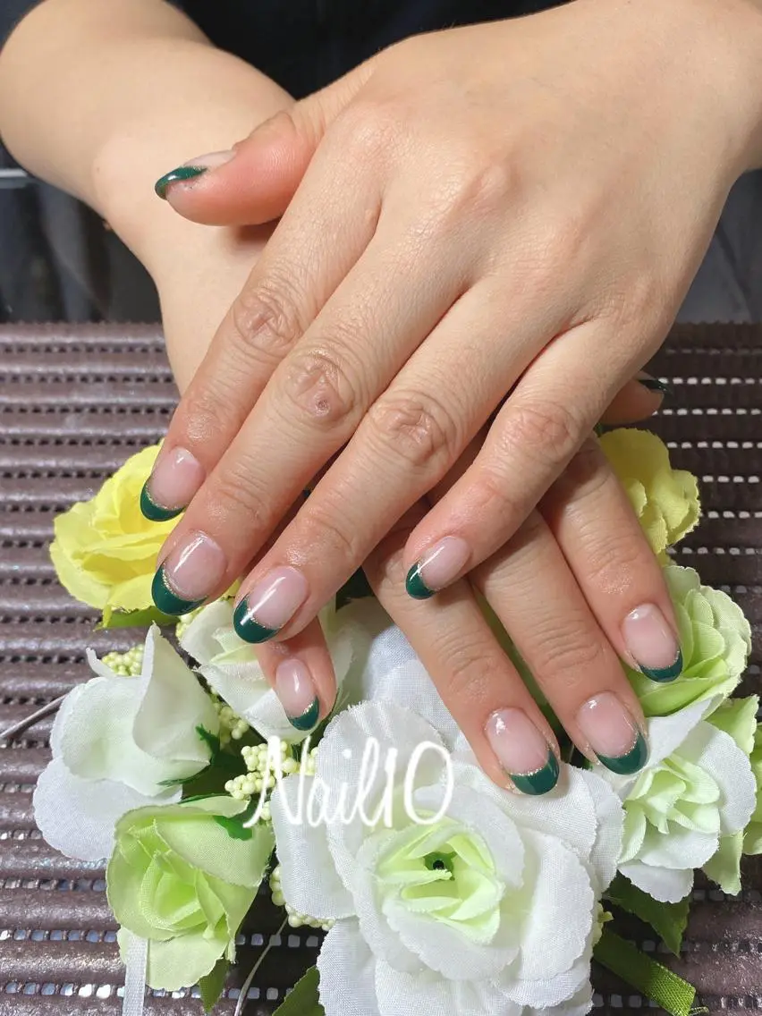 ネイル フレンチネイル ハンドネイル Nail10 Kakoのネイルデザイン