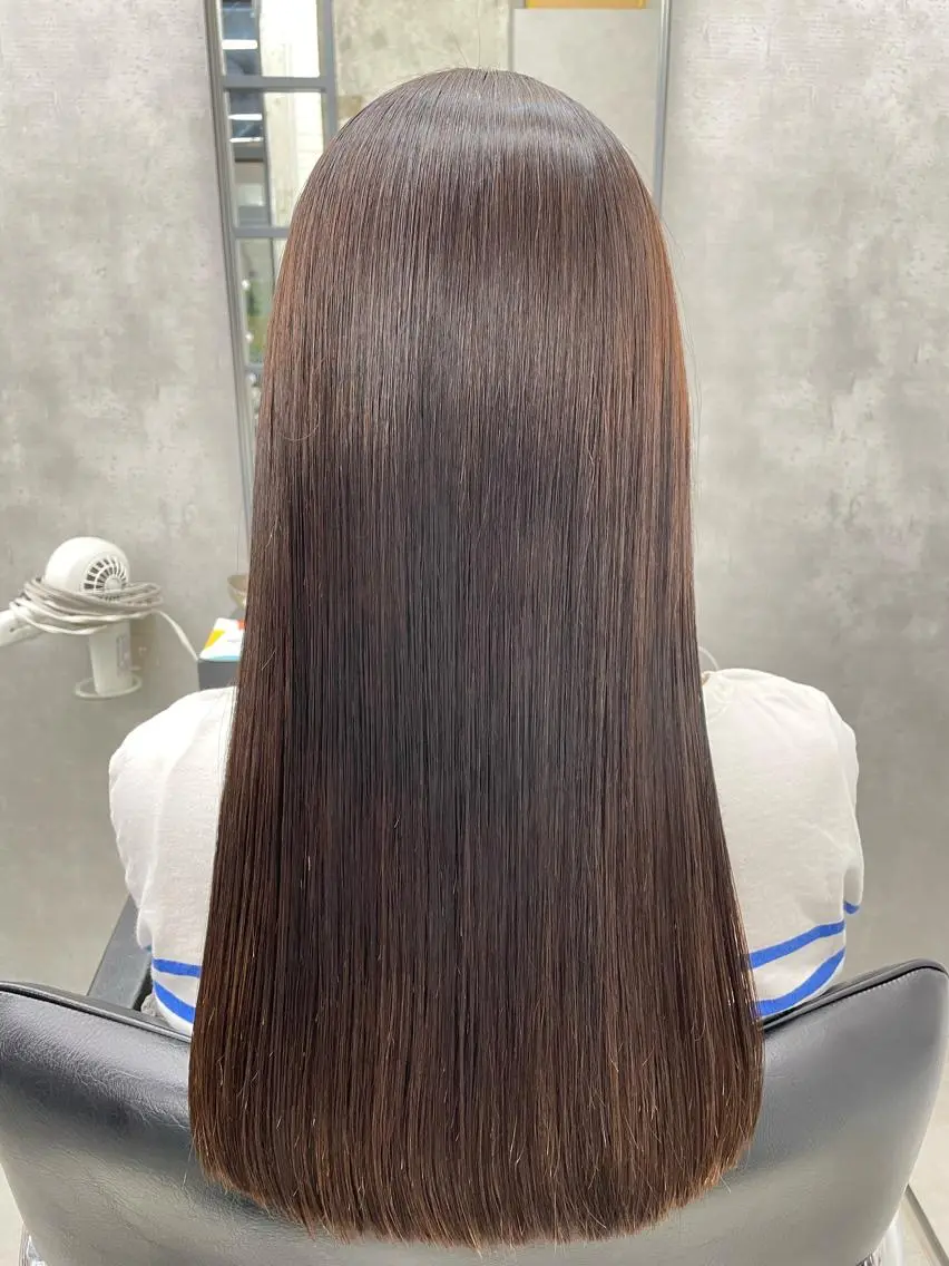 ロング 髪質改善 縮毛矯正 すぐ巻ける縮毛矯正 🍀勝倉　麗のヘアスタイル