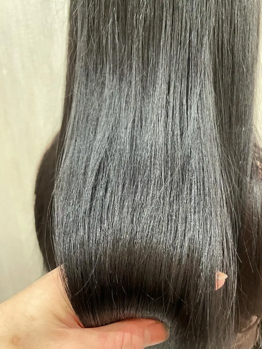 セミロング カット トリートメント 店長✨レイヤー✖️ 髪質改善✖️韓国ヘアのヘアスタイル