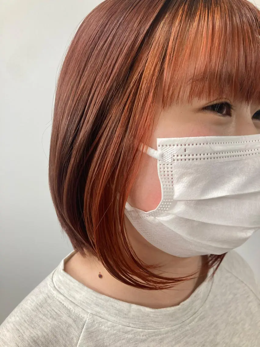 カラー ハネダ 🌱🐶のヘアスタイル
