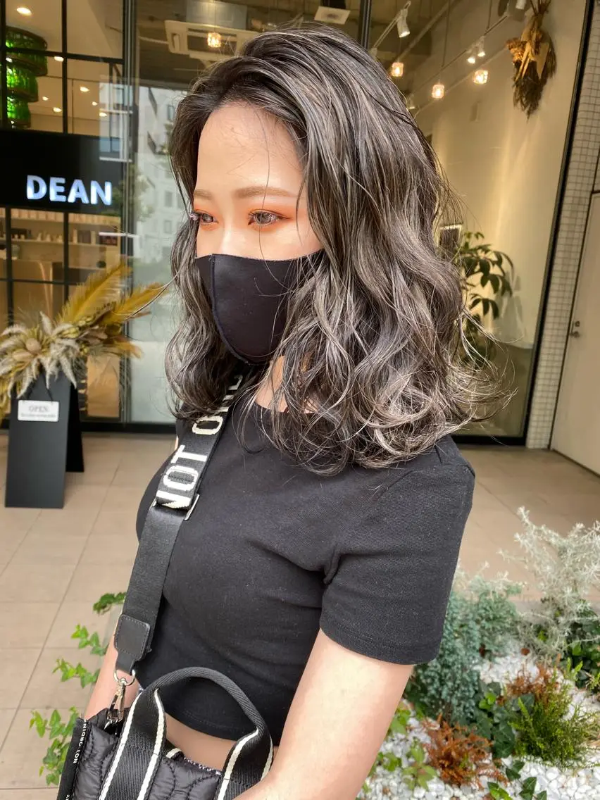 ミディアム カラー MAYU / Raf.のヘアスタイル