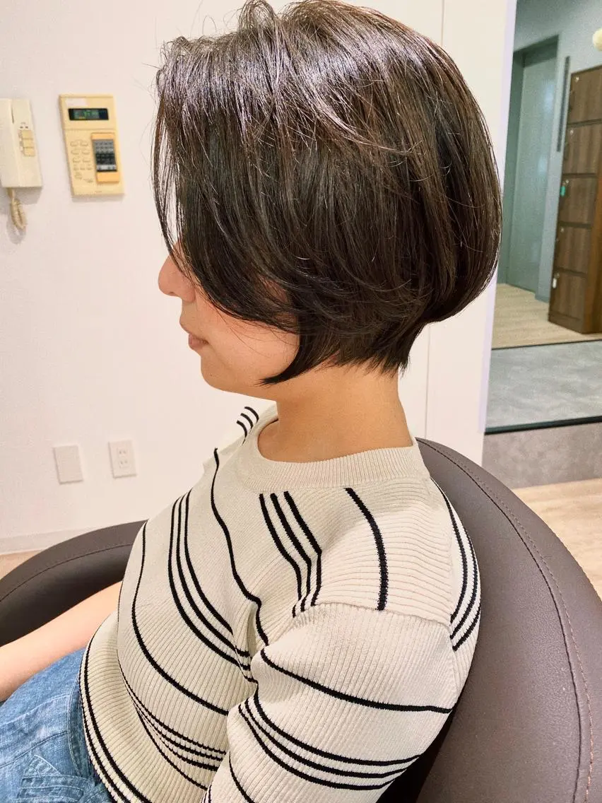 ショート 長江 諒のヘアスタイル