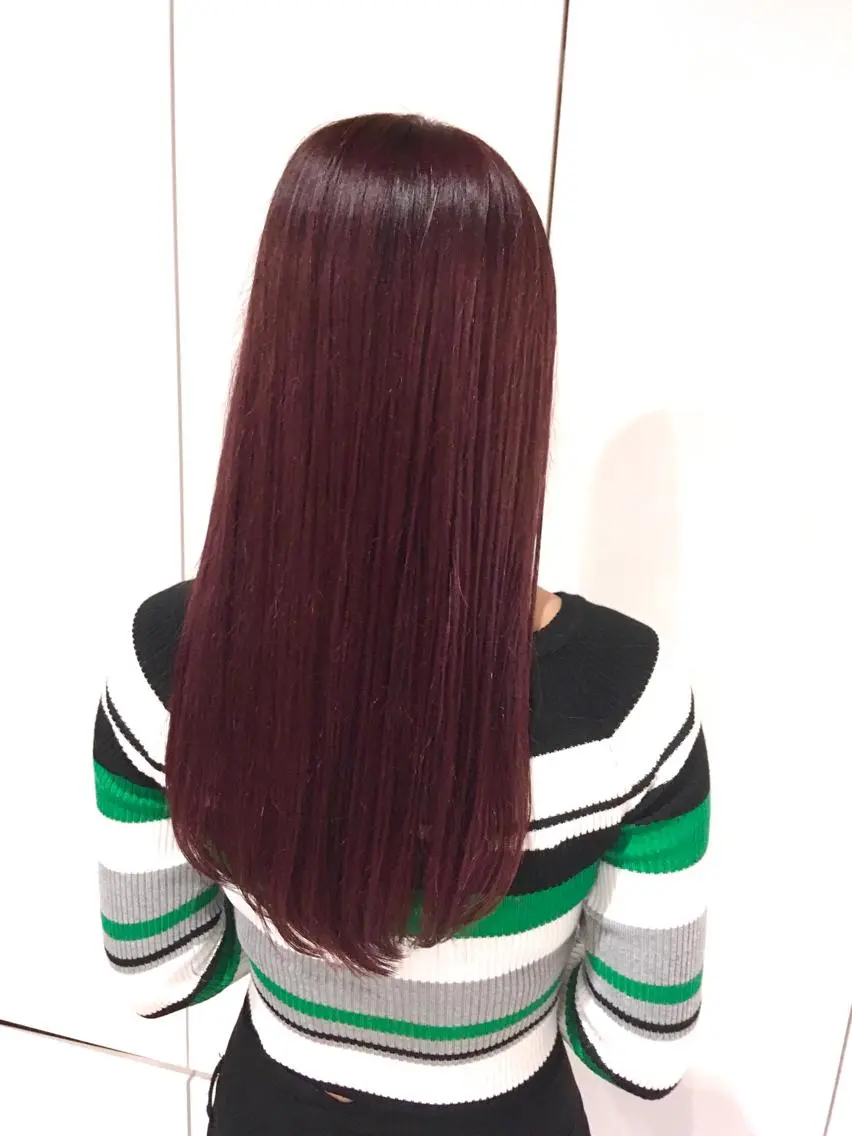 ロング カラー 横浜縮毛矯正 ☆渋谷良太のヘアスタイル