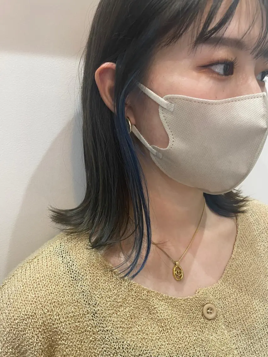 カラー 河野いずみ レイヤー/ボブ 🤍のヘアスタイル