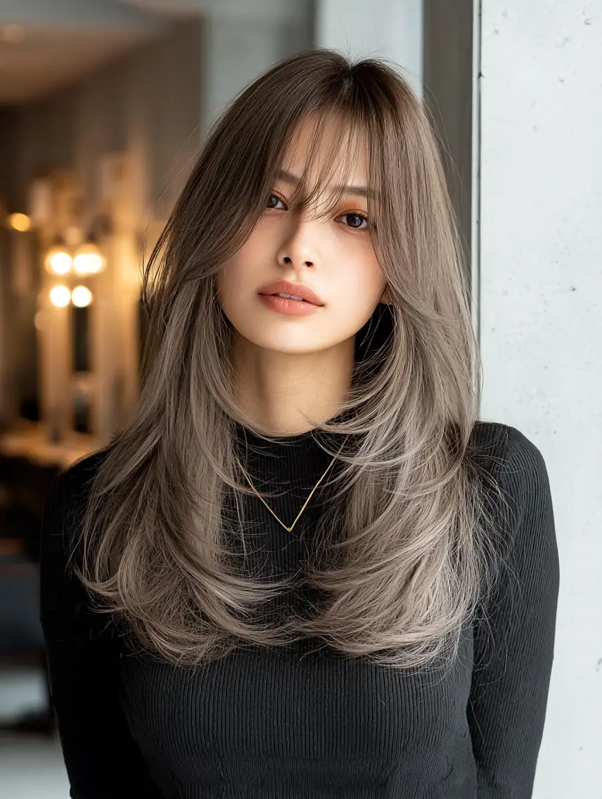 セミロング 艶髪診断で絶対綺麗✨ お悩み解決✨京谷宥✨のヘアスタイル