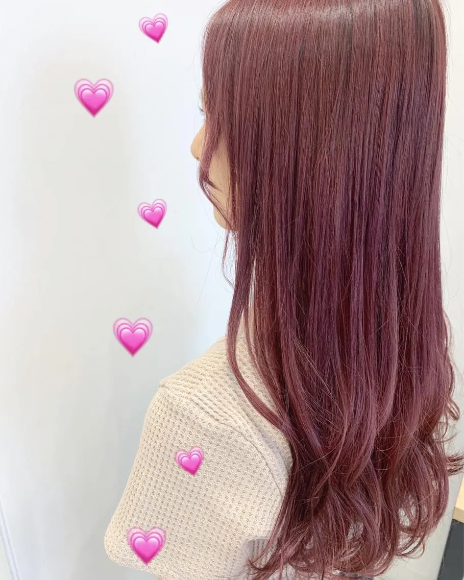 セミロング カラー 新宿駅近♡個室 ♡関口三都季🌜のヘアスタイル