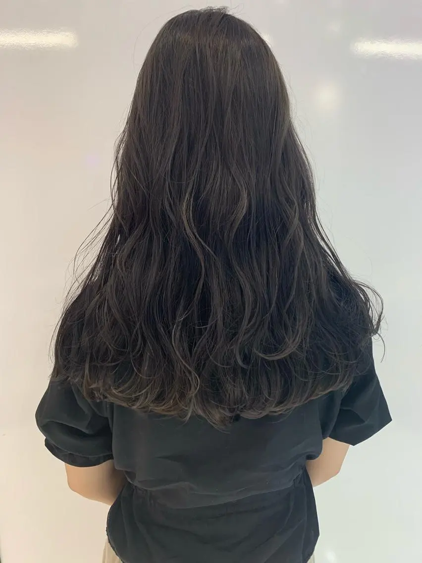 ロング カラー ハッシュカット /MANAMIのヘアスタイル