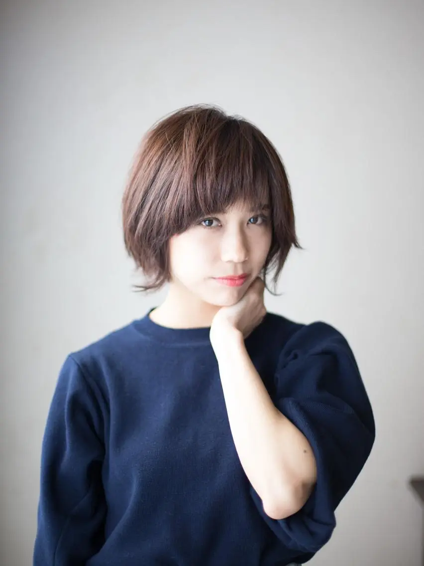 ショート カラー 松島祐介【店長／ トップディレクター】のヘアスタイル