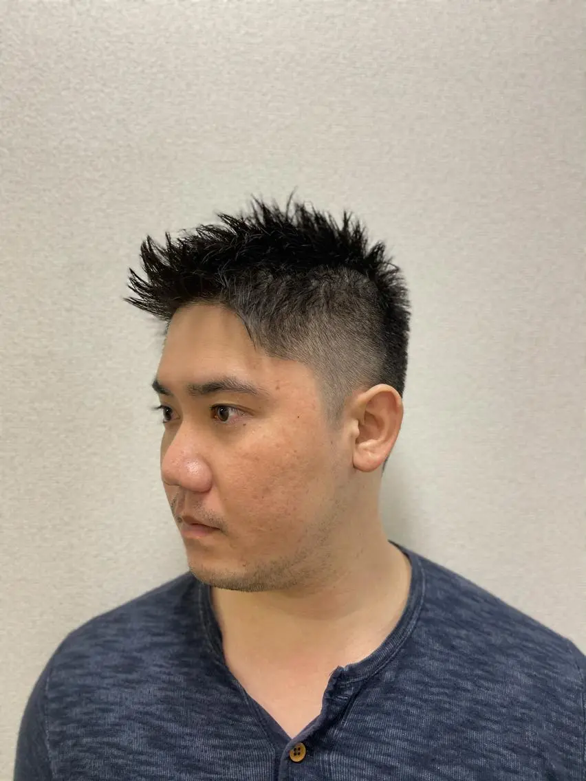 ショート メンズ 代表 武田晃英のヘアスタイル